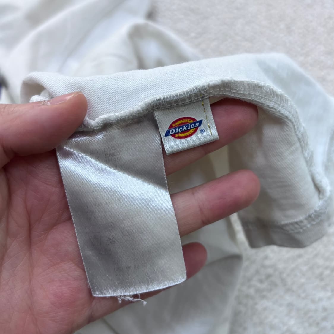 M 디키즈 긴팔 티셔츠 (오염확인) 0420E 상품이미지4