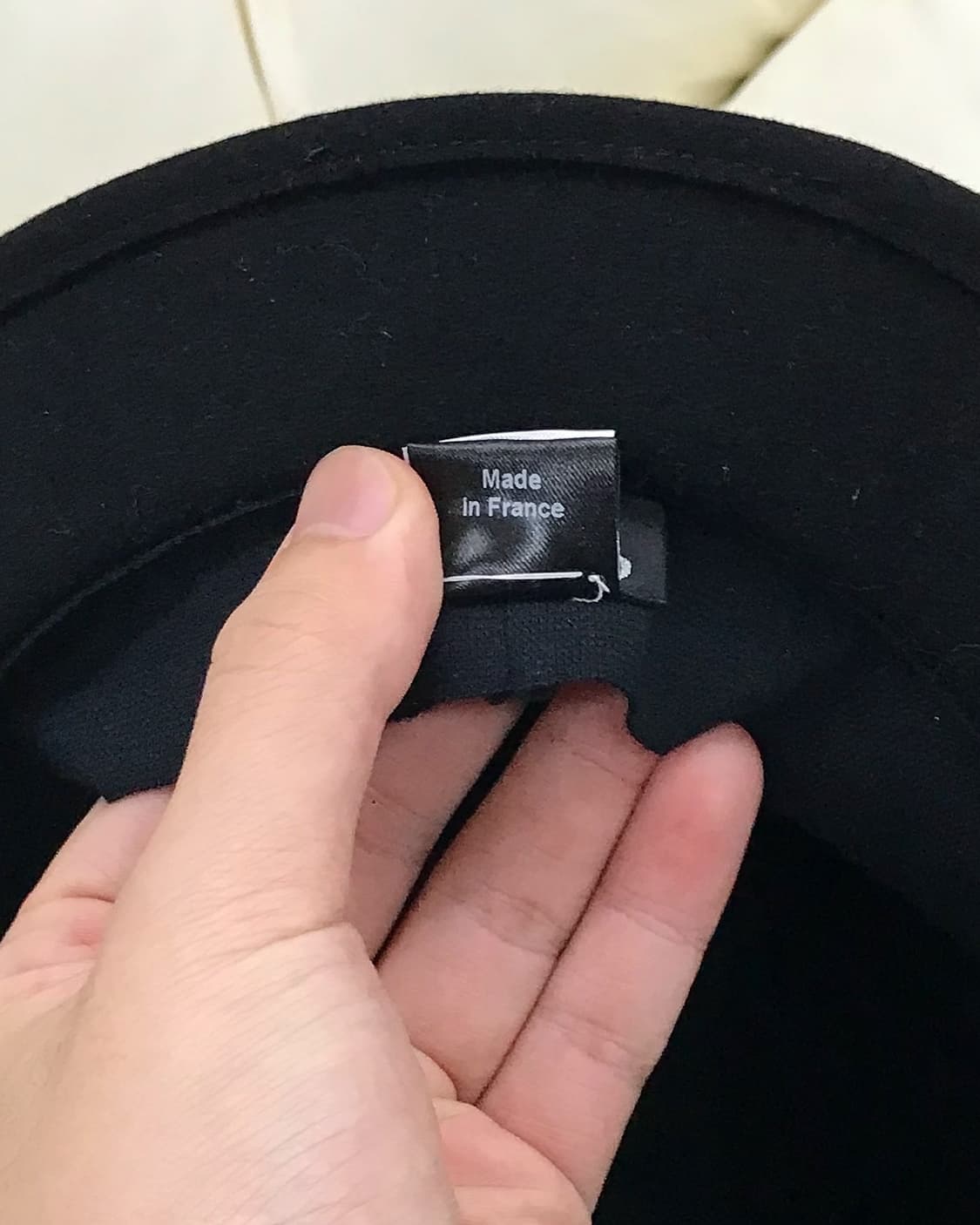 샤넬 로고 페도라 모자 상품이미지5