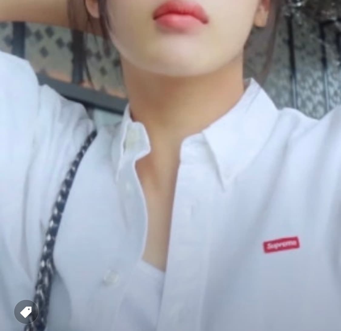 슈프림 박스로고 화이트 데님 셔츠 상품이미지1