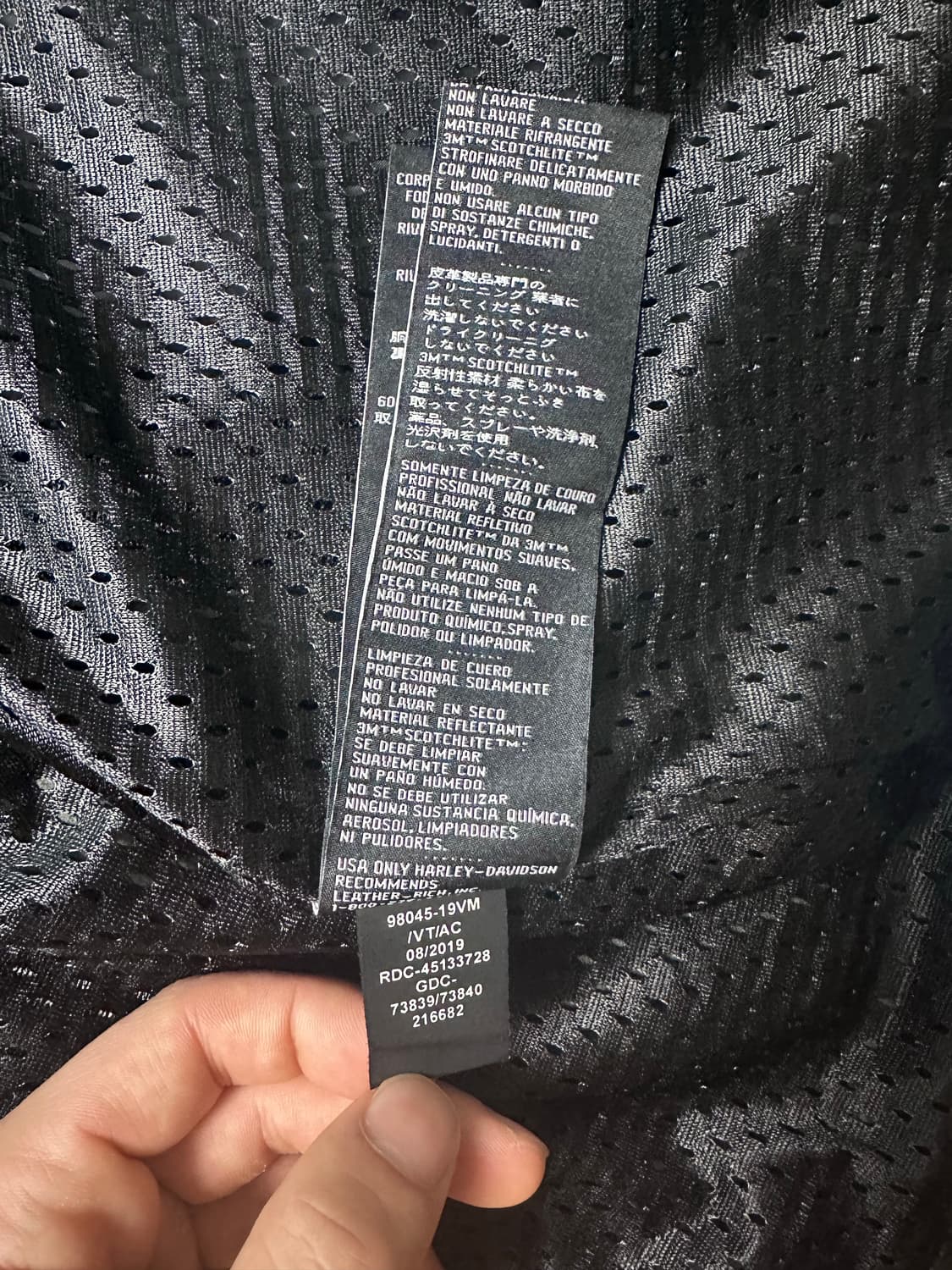할리데이비슨 레더자켓 상품이미지5