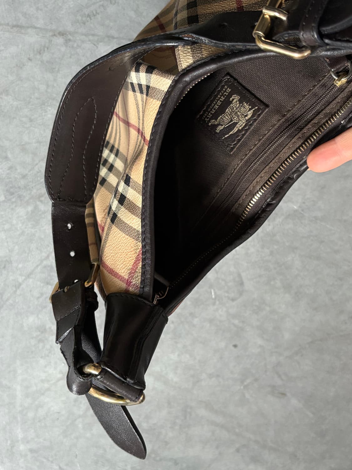 Burberry 버버리 노바체크 호보백 상품이미지7