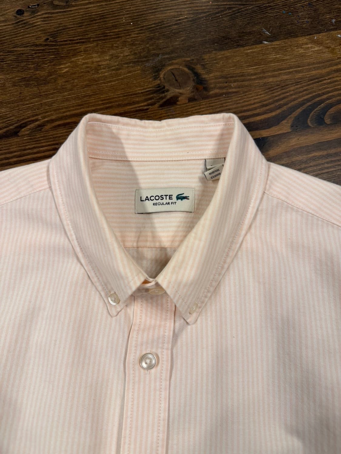 라코스테 버튼다운 셔츠 남성100 상품이미지6