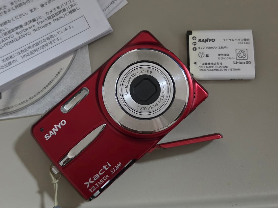 Sanyo Xacti X1200/산요 작티 x1200 상품이미지7