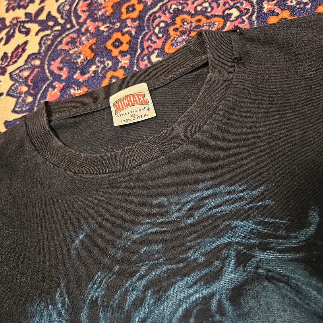 빈티지 다크나이트 반팔티셔츠 XL size 상품이미지4