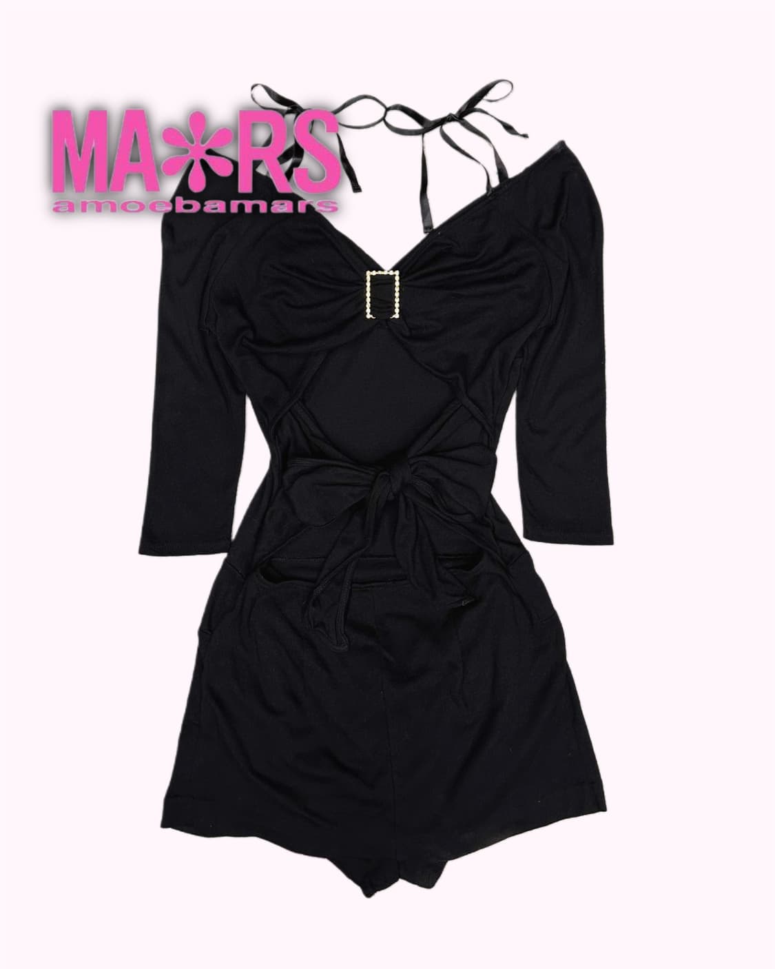 SUGAR GLOSS cubic buckle gal mini dress 상품이미지1