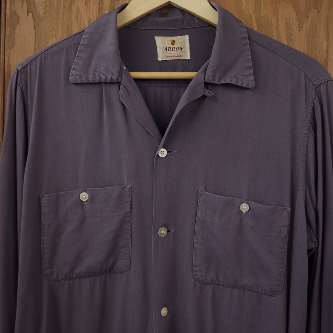 1950’s Arrow Gabanaro Loop Collar Shirt 상품이미지2