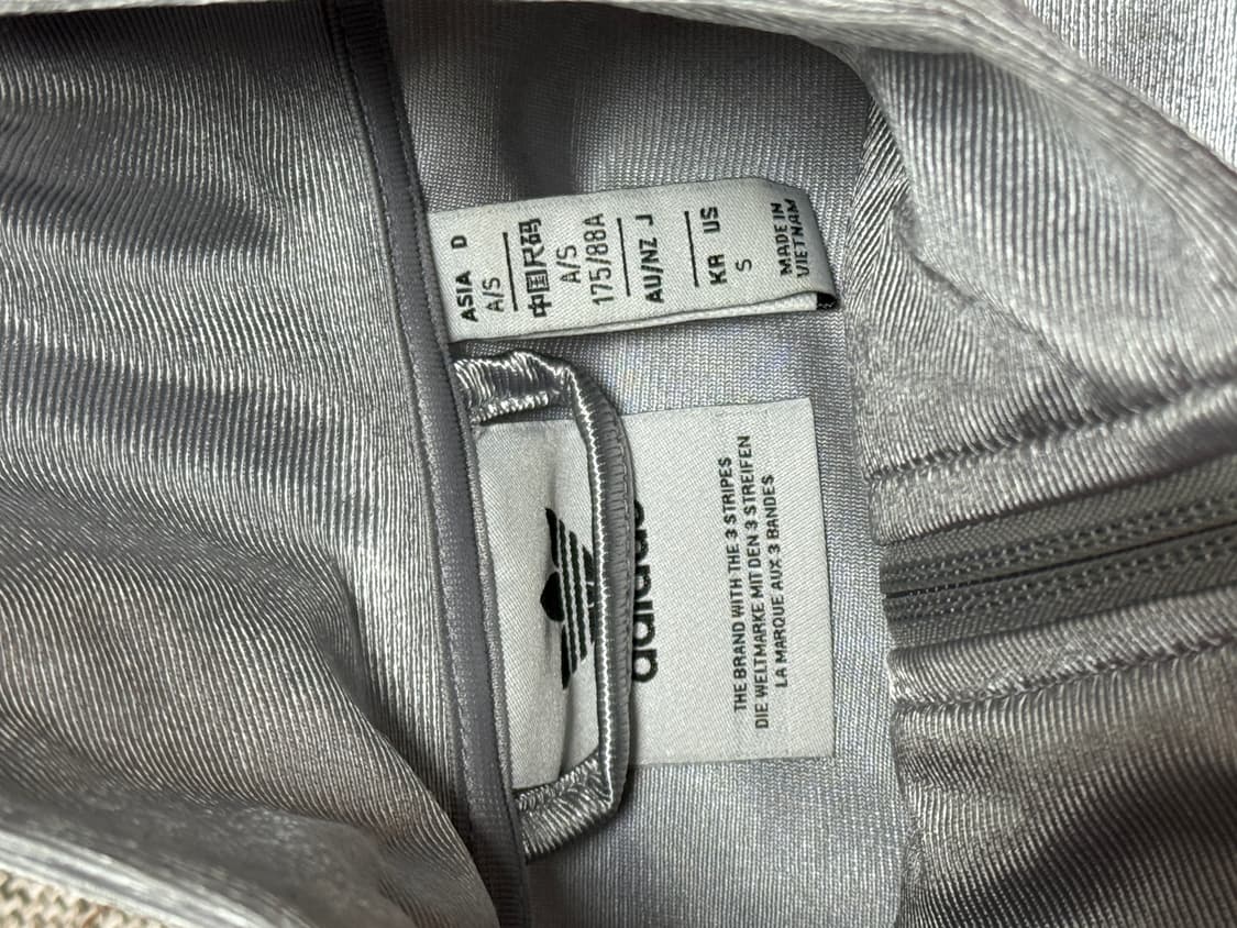 아디다스 오버사이즈 파이어버드 트랙탑 져지 실버 그레이 상품이미지3