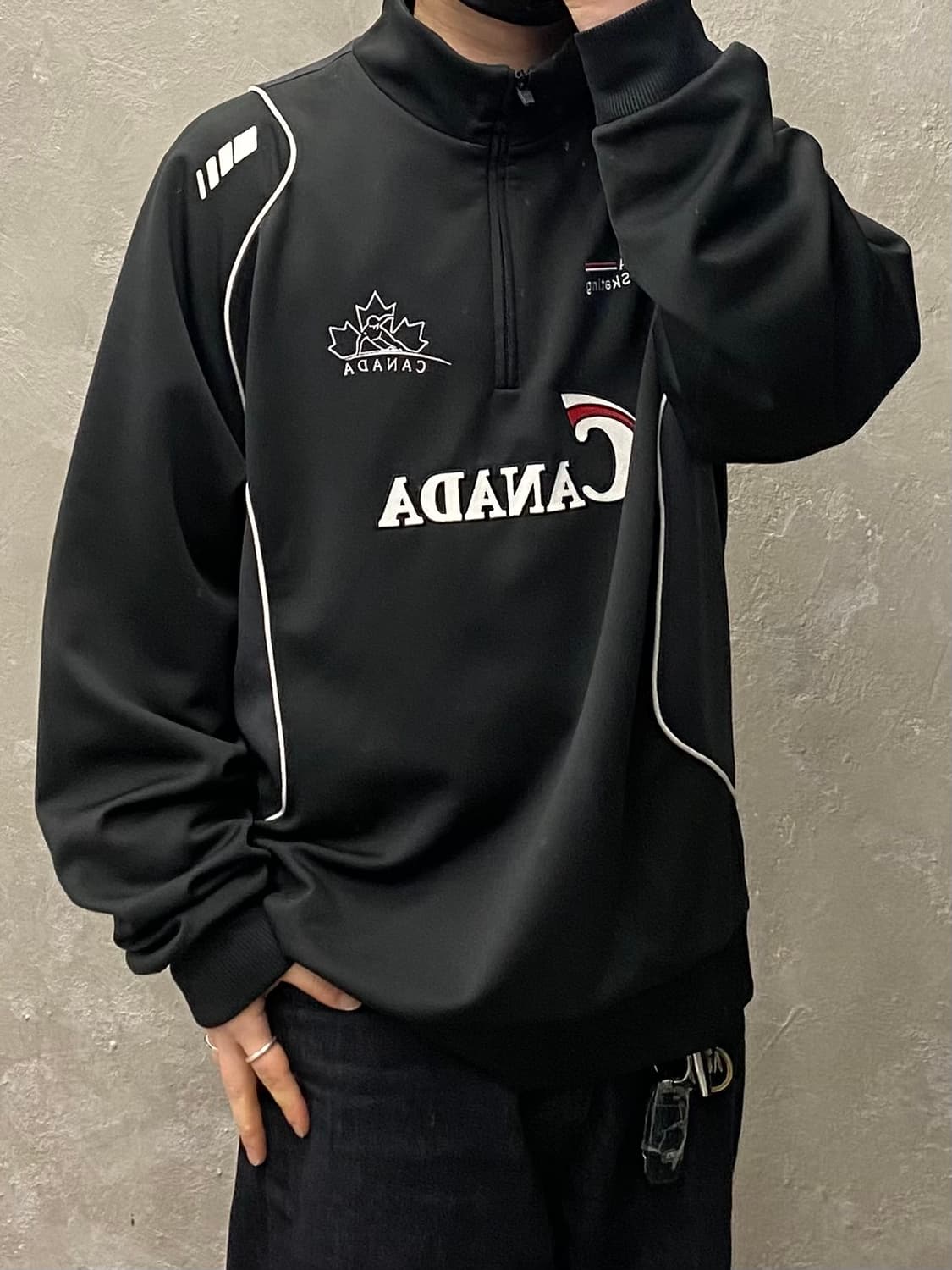 [XXL] Descent 캐나다 스피드 스케이팅 하프집업 져지 상품이미지8