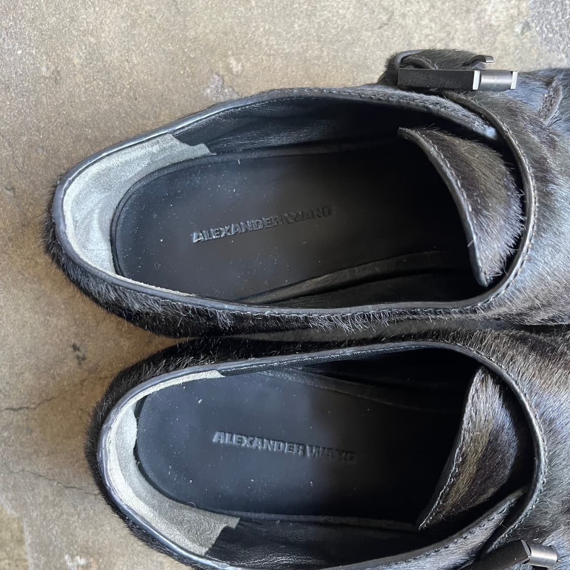 알렉산더왕 송치 레오파드 스트랩 부츠(36) 상품이미지6