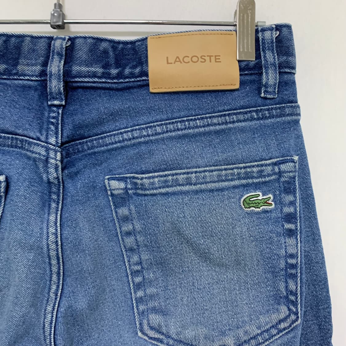 라코스테 빈티지 청바지 중청 데님 팬츠 30인치 남녀공용 상품이미지7