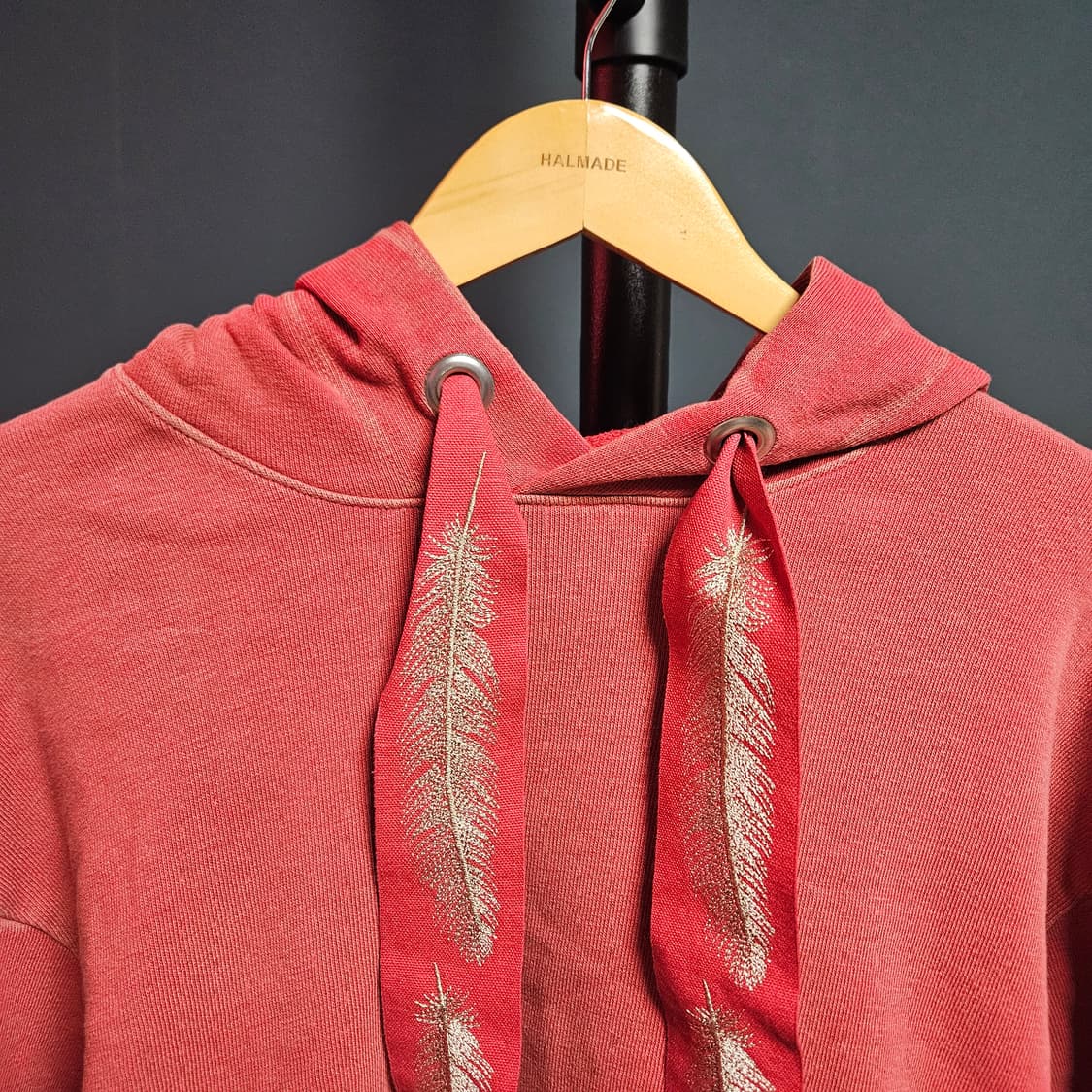 Kapital 페더스트링 레드다잉 후드 상품이미지2