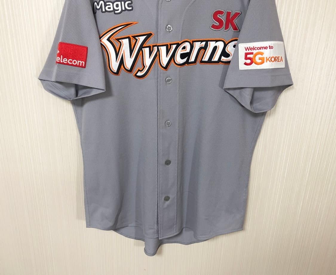 KBO SK와이번스 어센틱 홈유니폼/져지 105 #23 켈리 상품이미지3