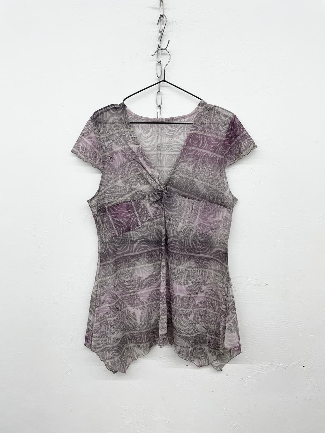 오리엔탈 페어리 메쉬 레이어드 탑 상품이미지4