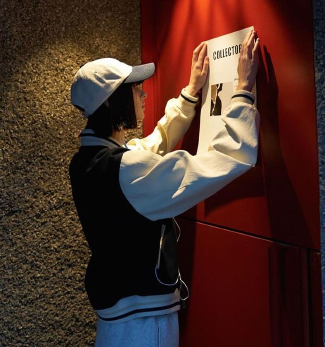 grove 그로브 야구점퍼자켓 네이비 프리사이즈 상품이미지4