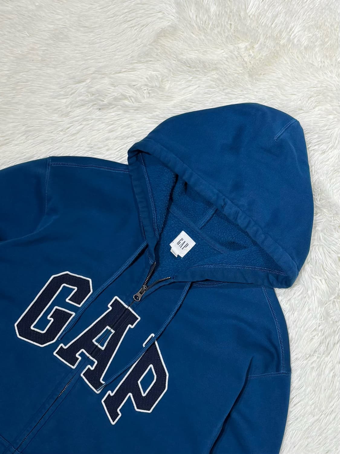 갭 빅로고 후드집업 상품이미지5