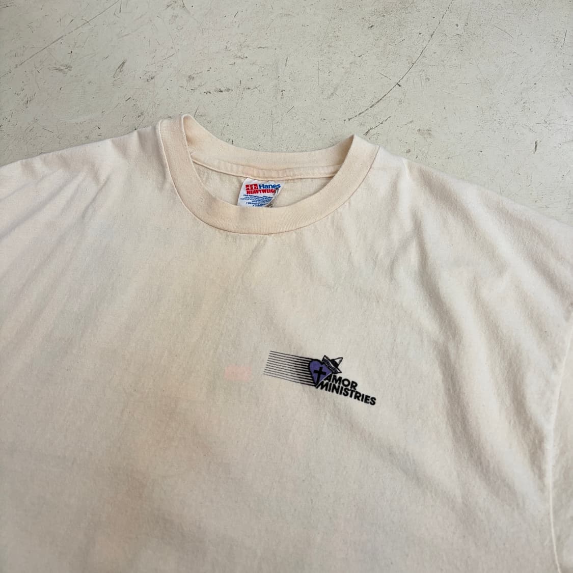 90s USA Whirlwind Tour 빈티지 싱글스티치 반팔티 XL 상품이미지5