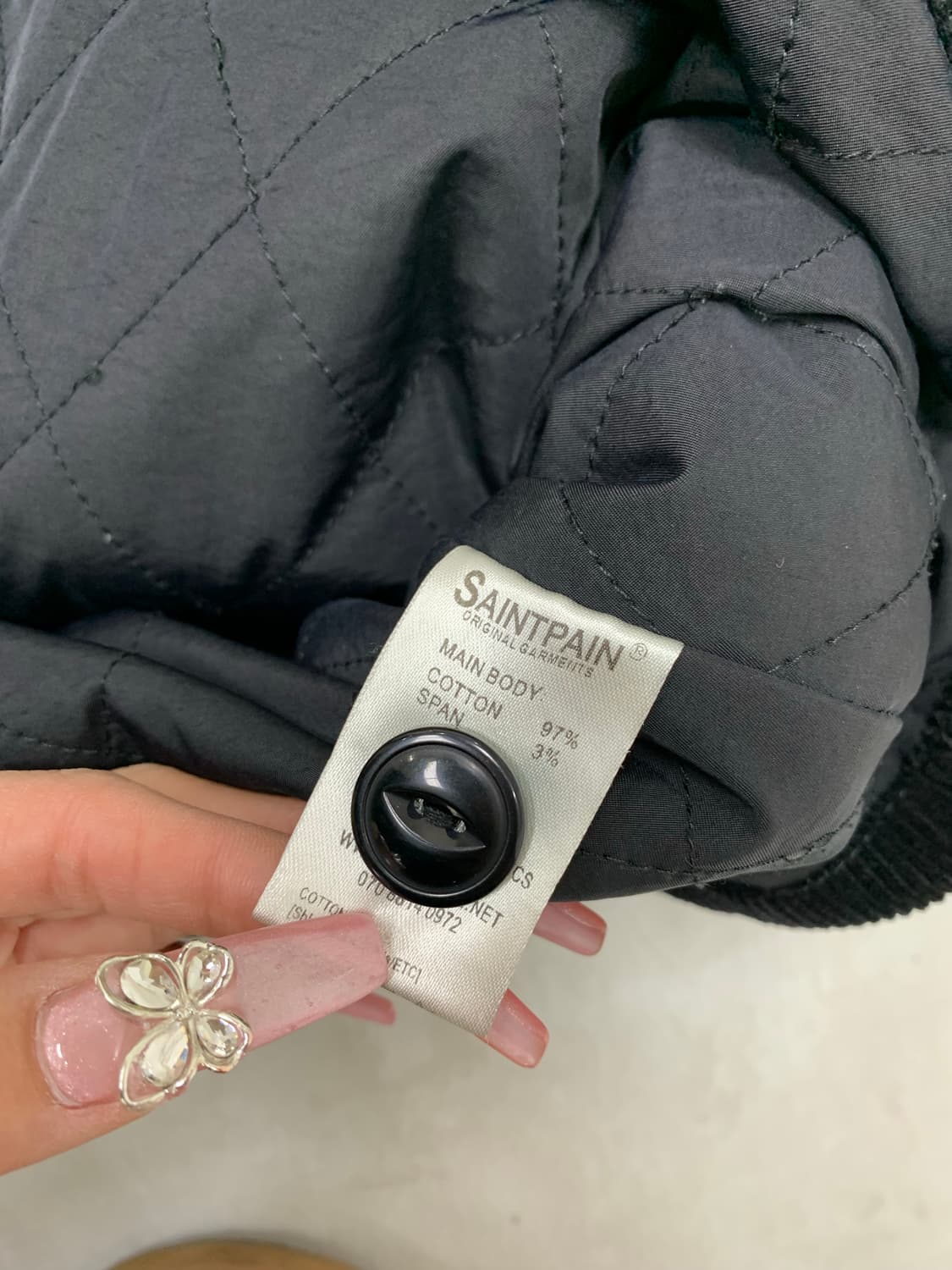 Saint pain 블랙 코듀로이 자켓 #142 상품이미지9