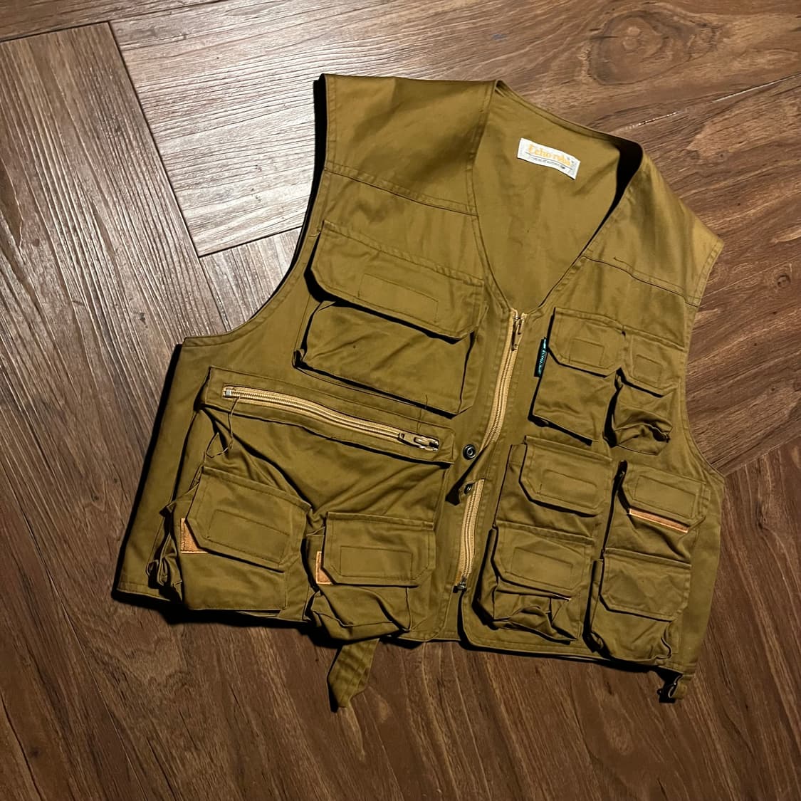 80s 레이어드 피싱 베스트 상품이미지1