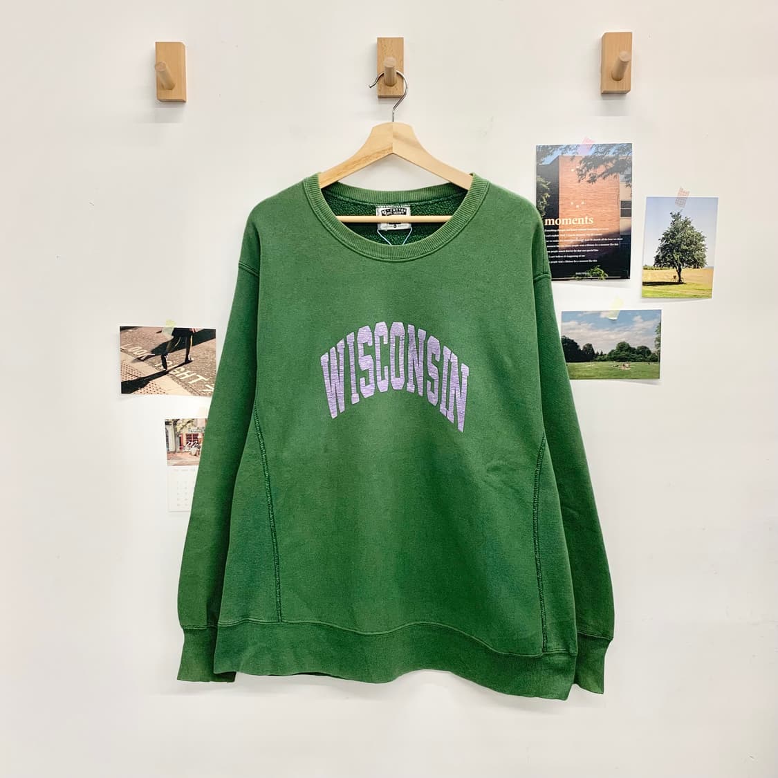 90's LEE 리 WISCONSIN 스웻셔츠  상품이미지1