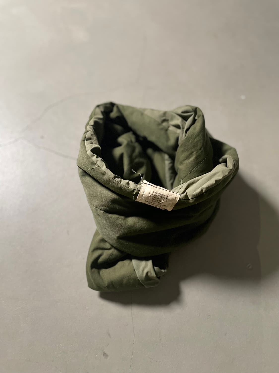 H•d 미군 M-65 필드 커스텀 패딩 머플러 상품이미지4