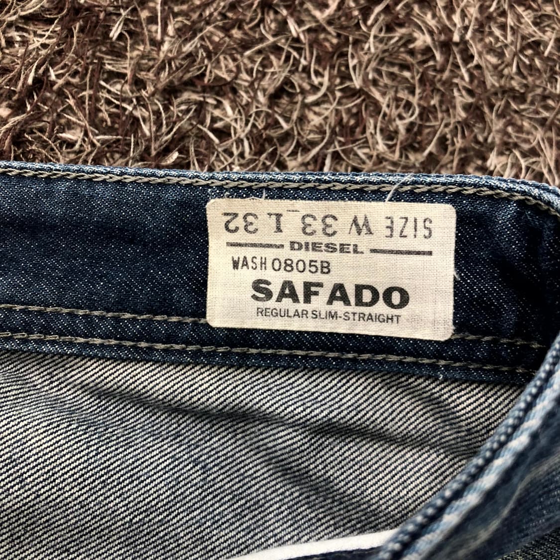 33 디젤 SAFADO 워싱 데님 팬츠 상품이미지3