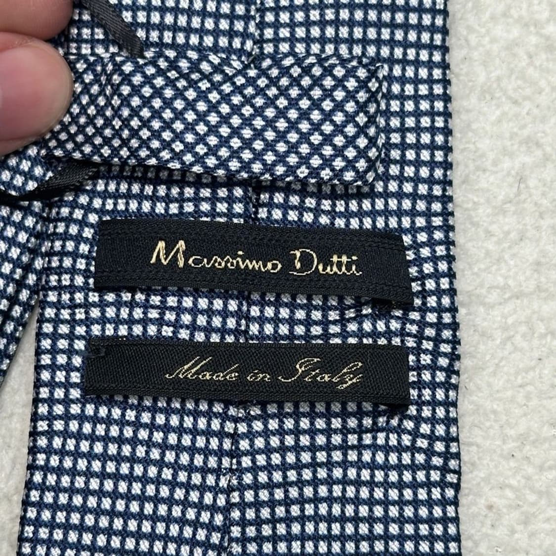 (새상품) MASSIMO DUTTI 실크 넥타이 상품이미지3