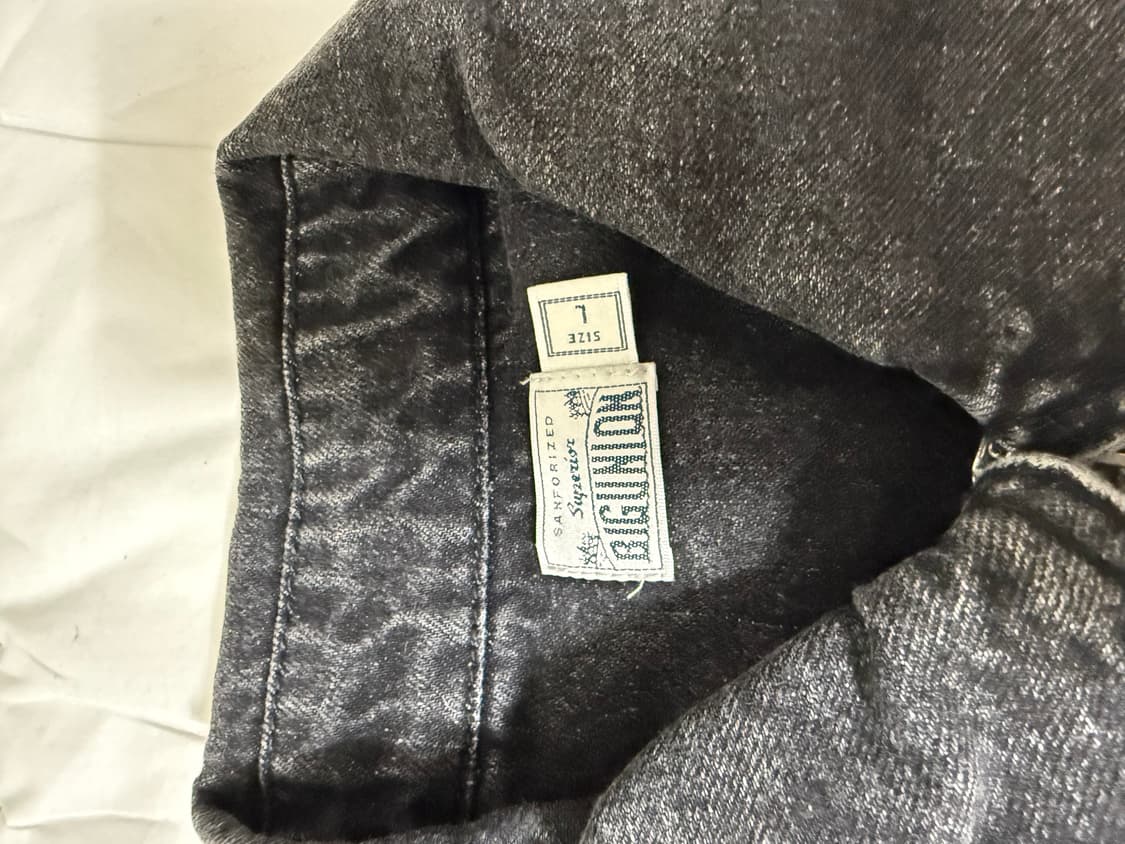 (L/M) 빅유니온 x 스타일리스트 M-지퍼 데님 셋업 상품이미지5