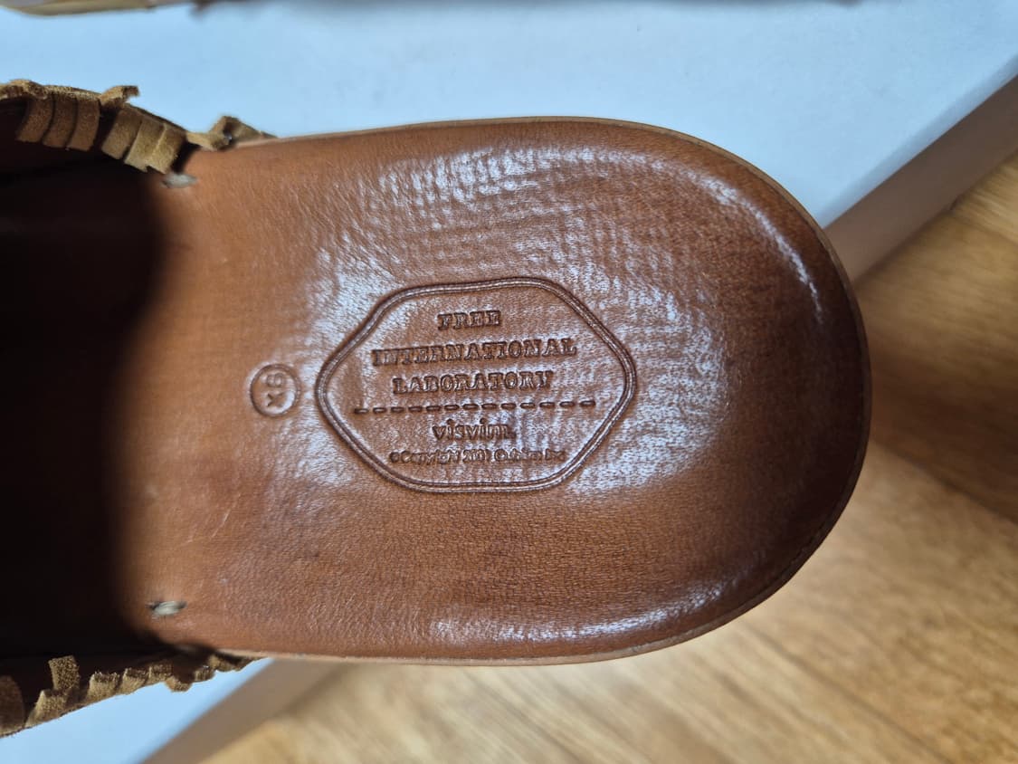 비즈빔(Visvim)의 크리스토 샤먼 플록 W 샌들 상품이미지3