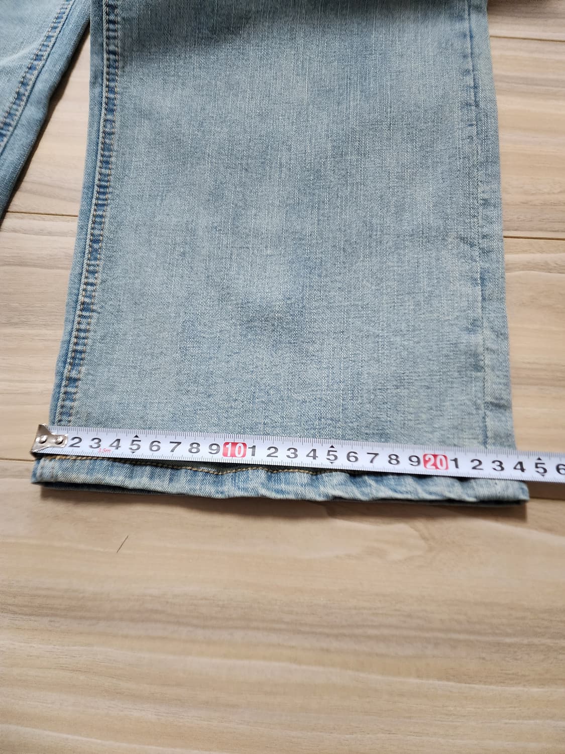 인디고뱅크청바지30사이즈연블루 상품이미지4