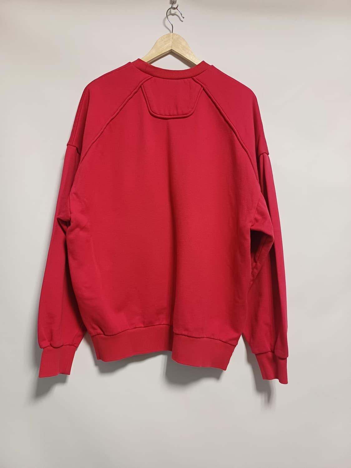 JUUN.J 준지 18FW 오버핏 레드 맨투맨 / 사이드지퍼 상품이미지2