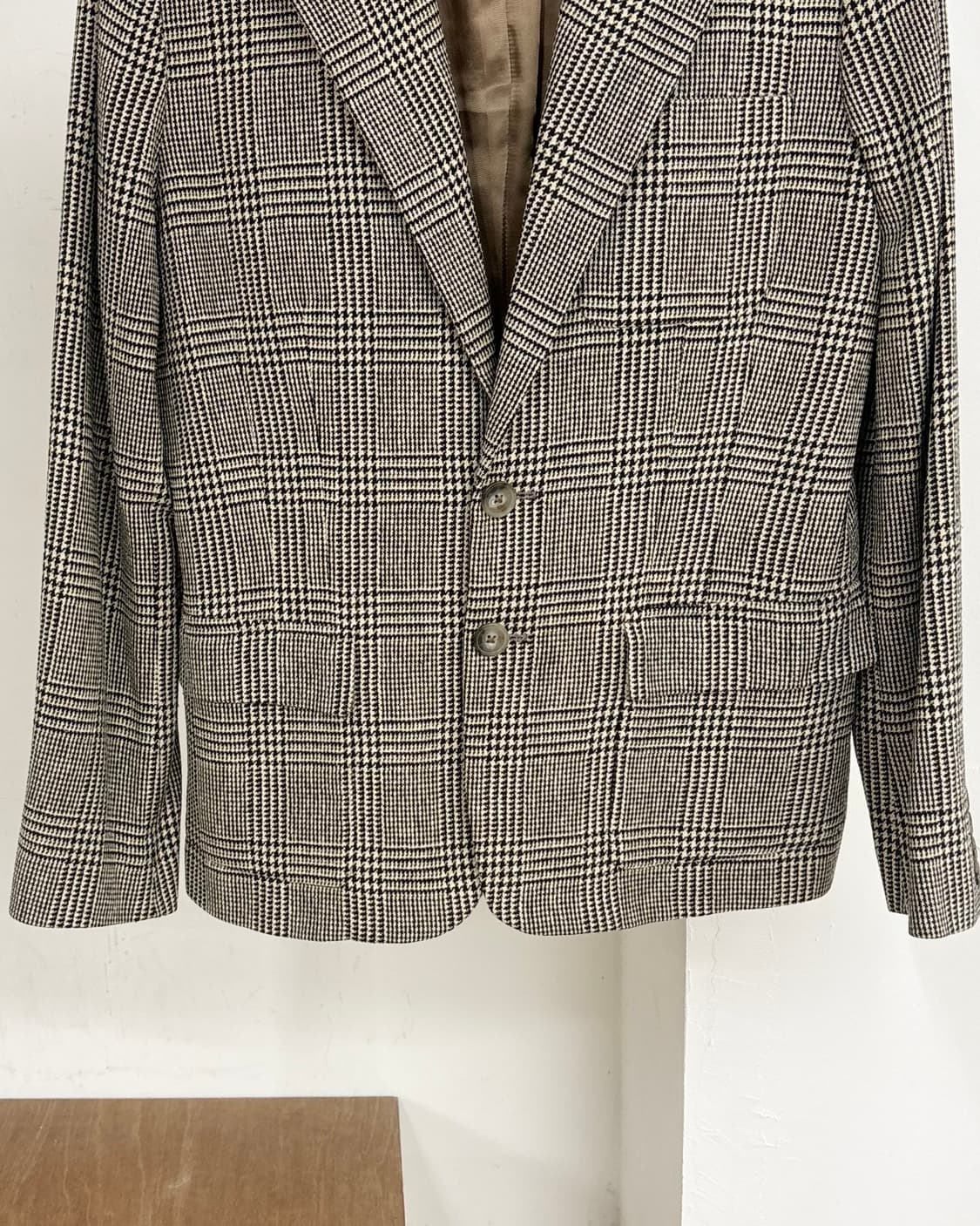 폴로 랄프로렌 브라운 하운드투스 체크 자켓 상품이미지5