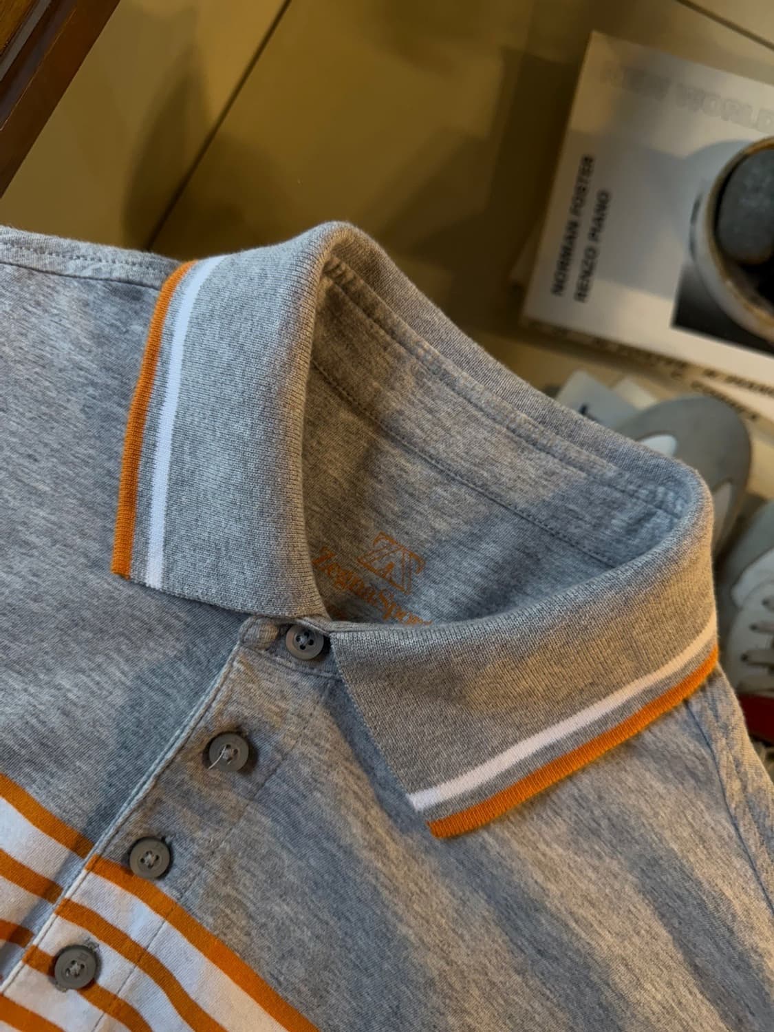 에르메네질도 제냐 스포츠 pk 셔츠 100 상품이미지7