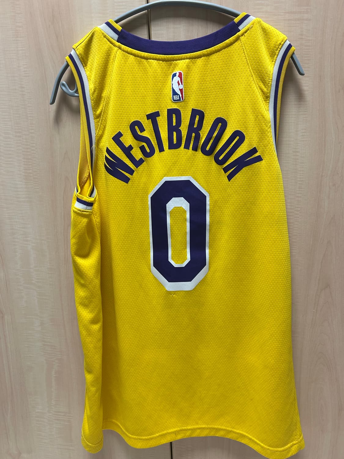 Nike LA Lakers Westbrook swingman 농구 저지 상품이미지4