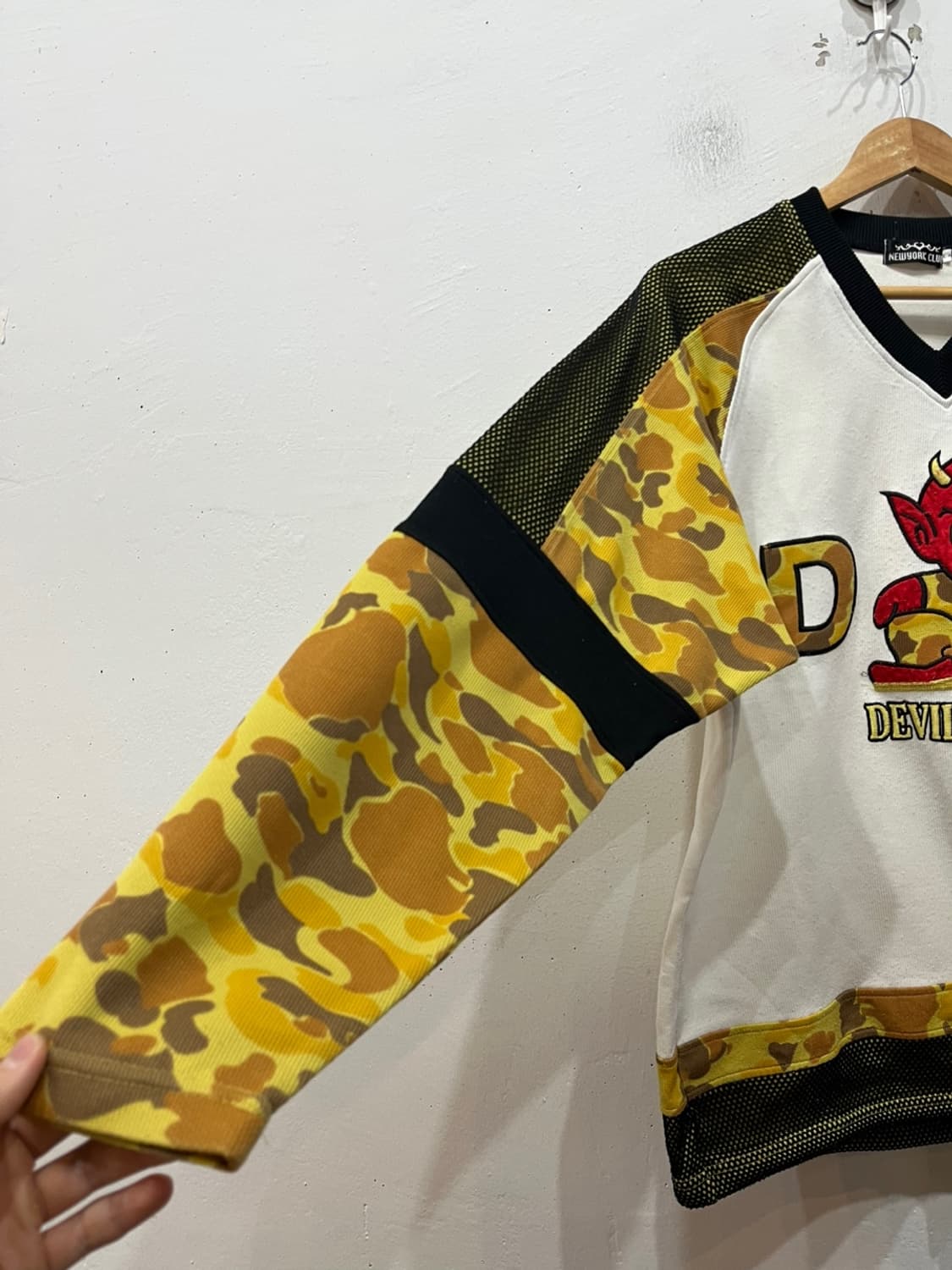 NEWYORK CLUB 데빌솔저 카모 롱슬리브 져지 상품이미지3