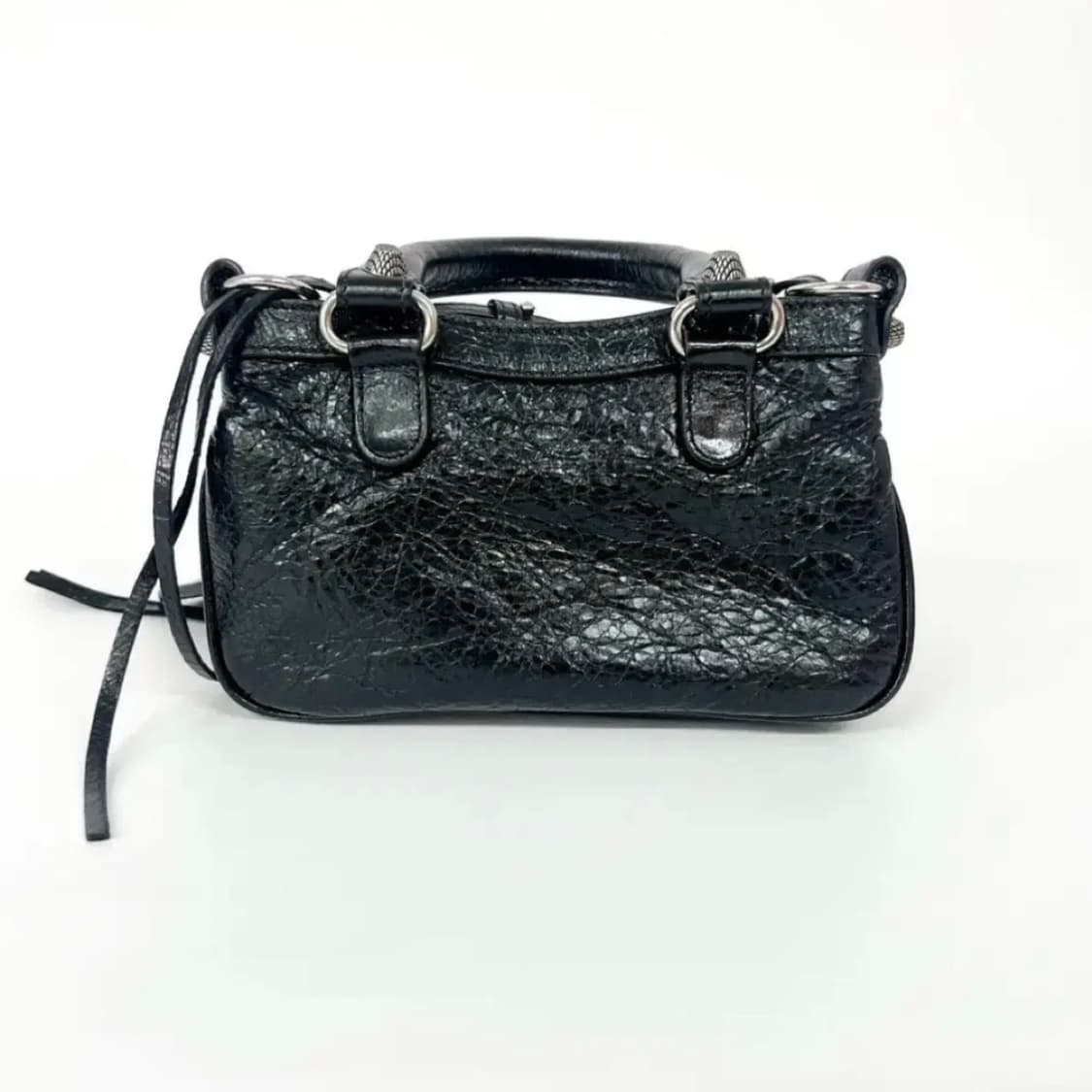 발렌시아가 네오카골 미니 토트백 크로스백 블랙 상품이미지4