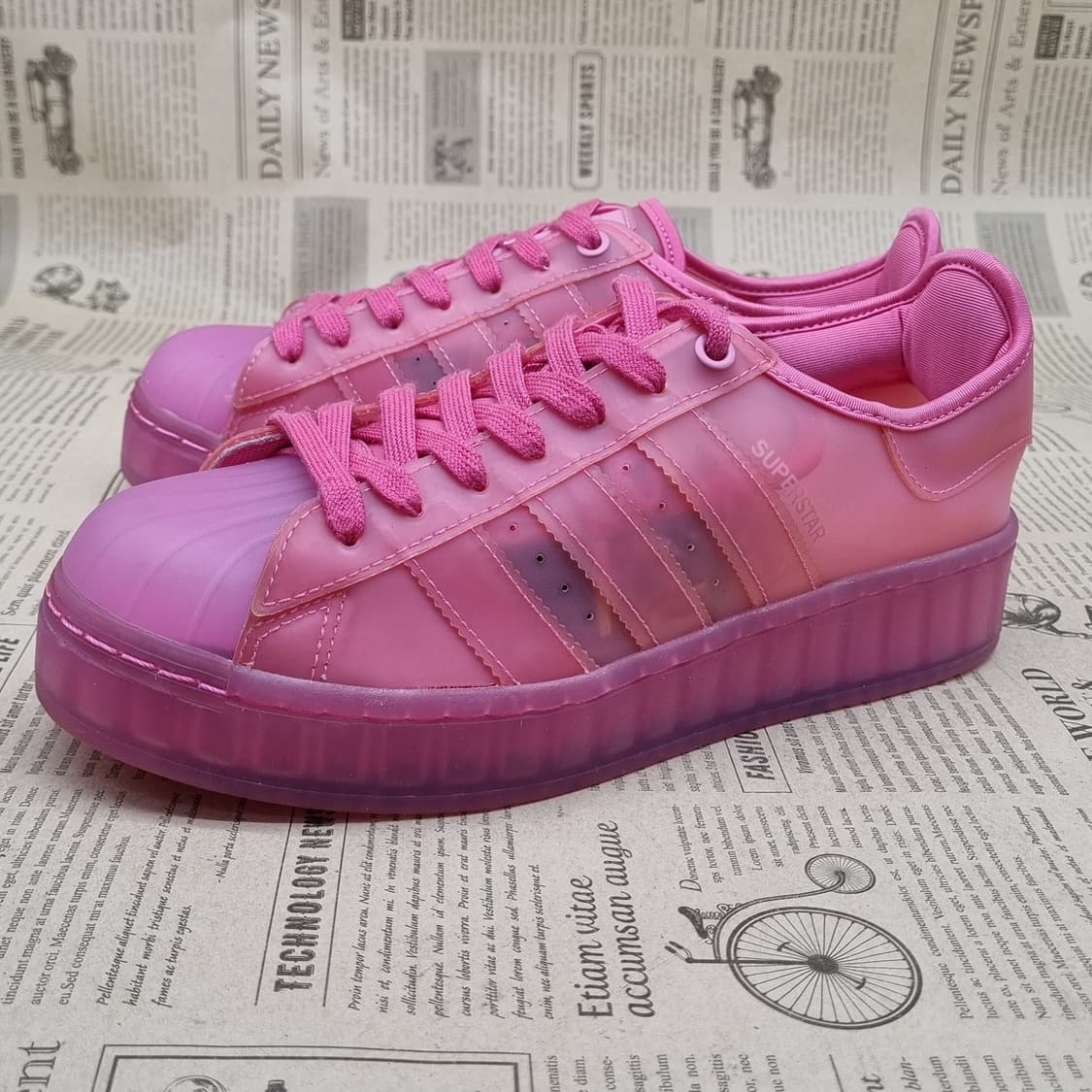 아디다스 슈퍼스타 젤리W 스니커즈245 상품이미지1