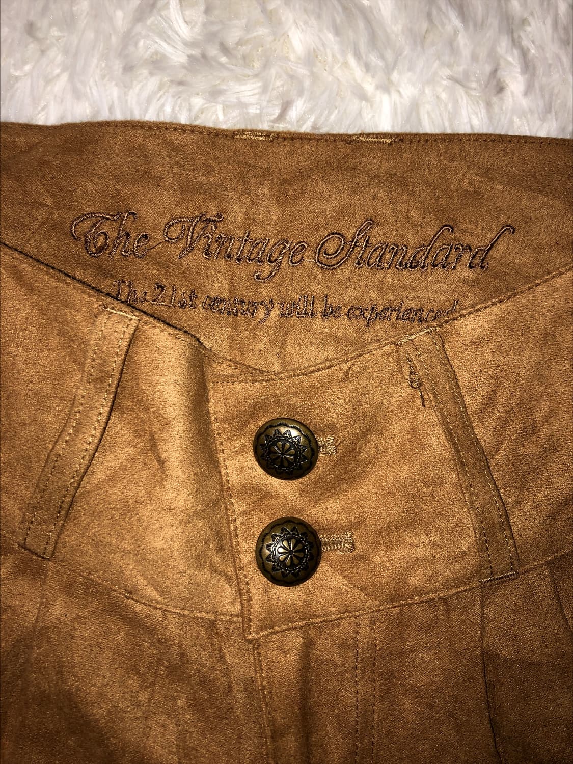 brown velvet short pt 상품이미지2