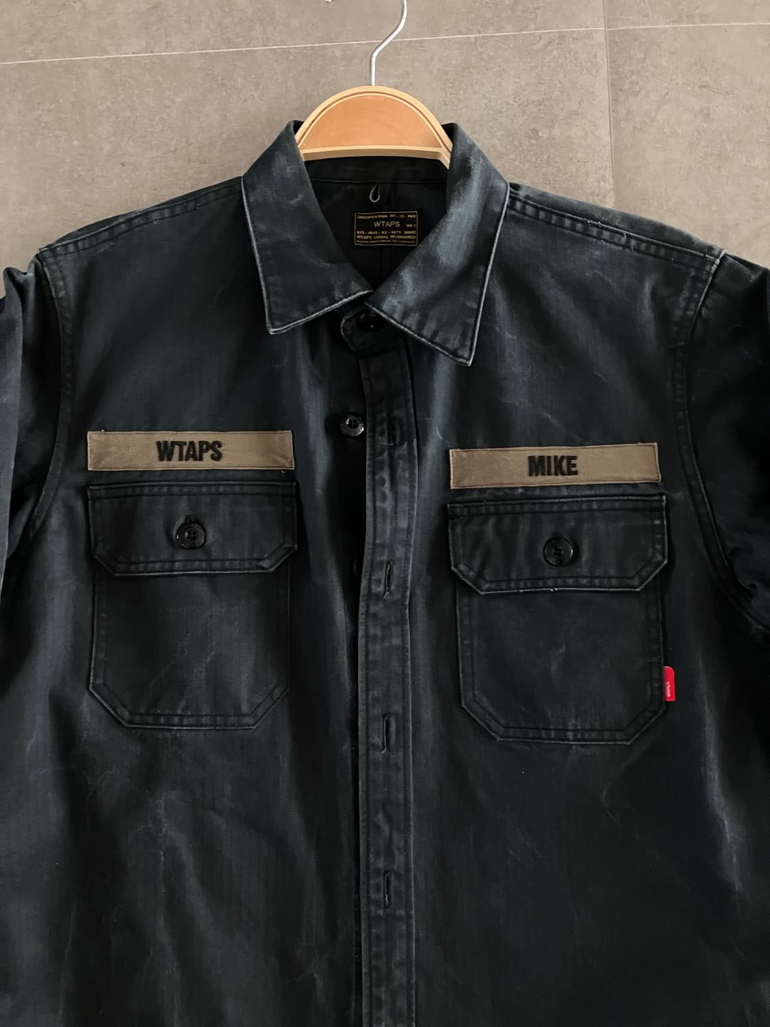 Wtaps 더블탭스 buds 헤링본 셔츠 상품이미지2