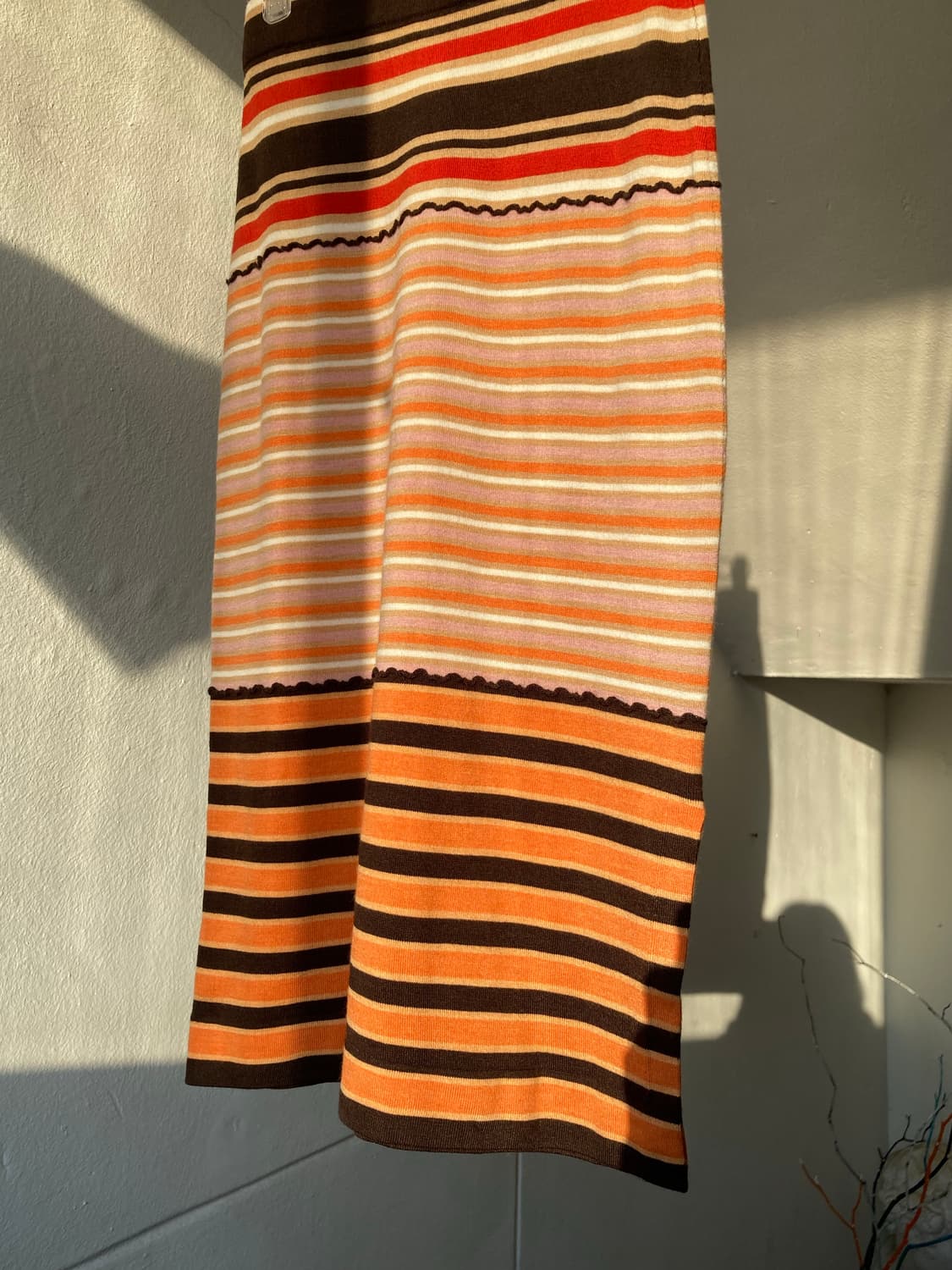 마르니•유니클로 스트라이프 코튼 스커트 상품이미지3