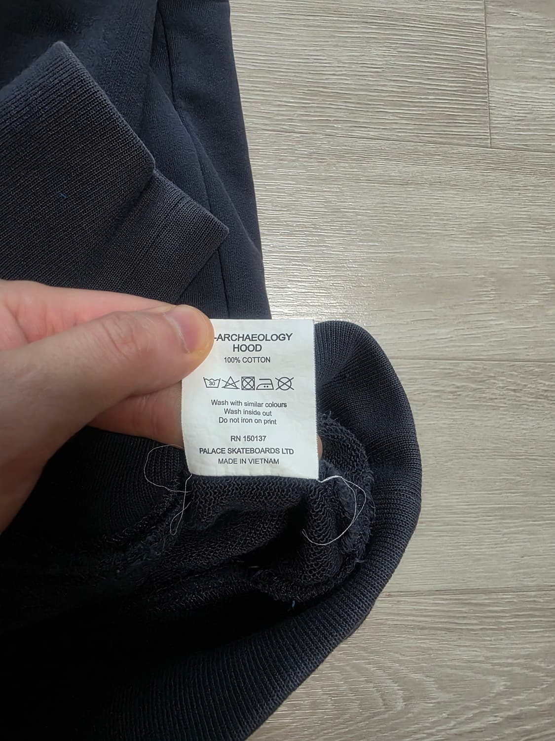 팔라스 트라이아키올로지 후드 네이비 - 21SS XL 상품이미지8