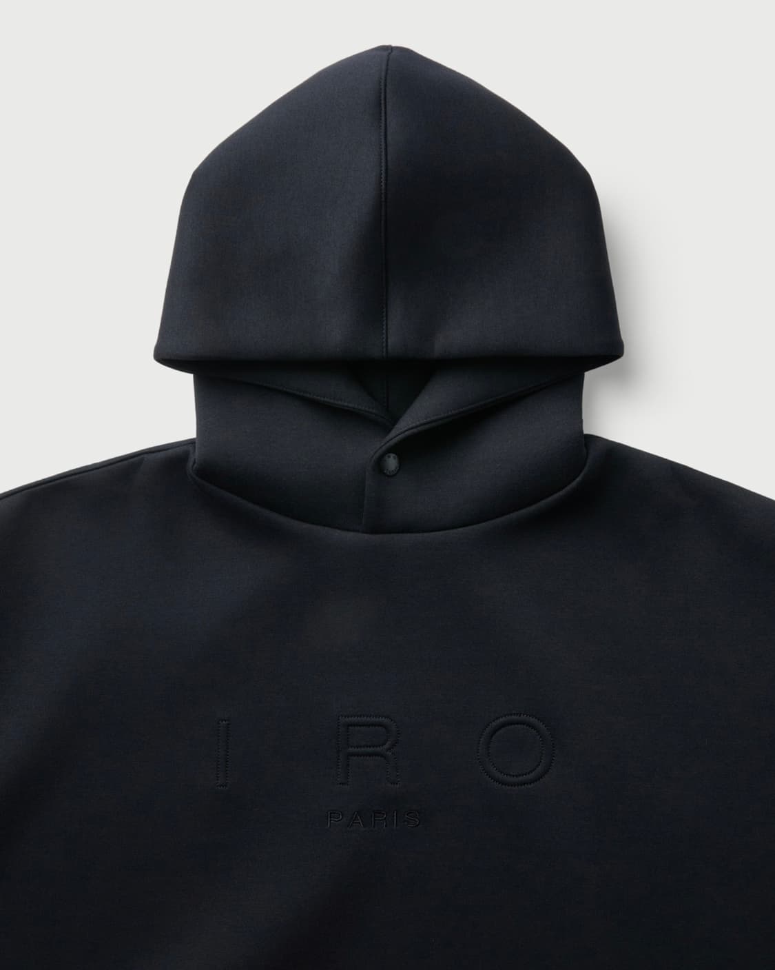 iro 이로 Flanerie 밴딩 배색 오버핏 후디 L (새상품) 상품이미지3