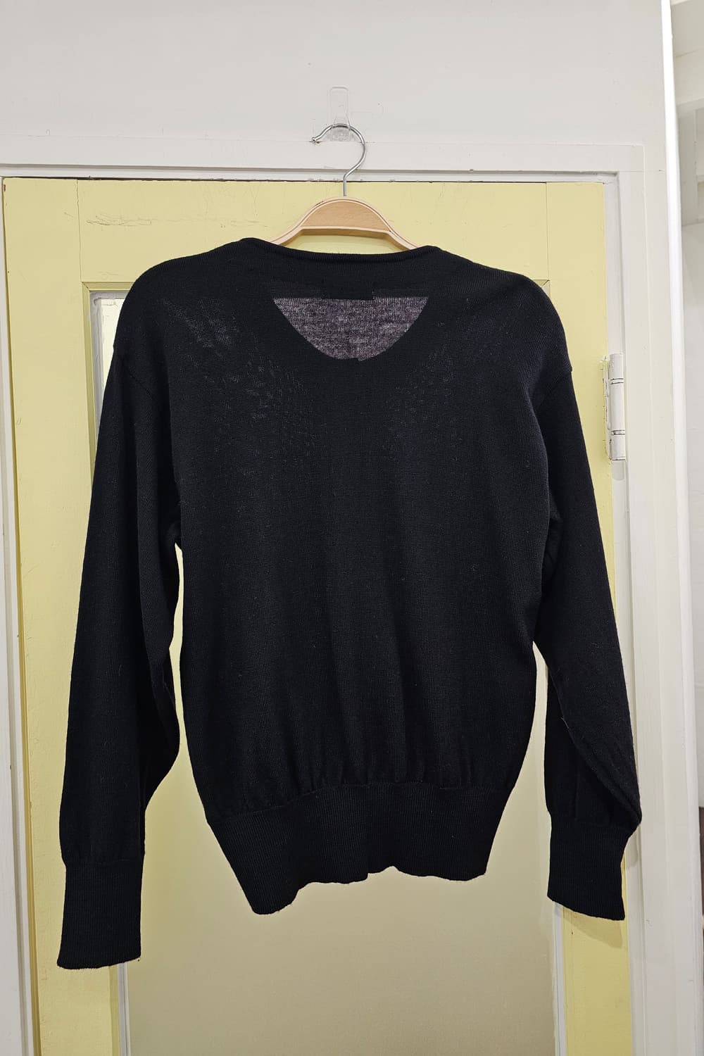 Amused fu 블랙&골드 울 가디건 상품이미지4