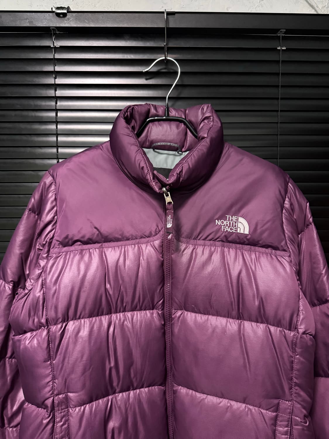 노스페이스 눕시 700 패딩 보라색 퍼플 85 정품 빈티지 등산 방한 상품이미지3