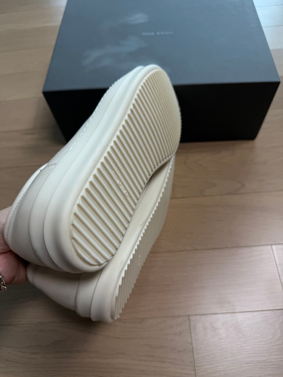 [44] 릭오웬스 반스 릭반스 화이트 상품이미지5