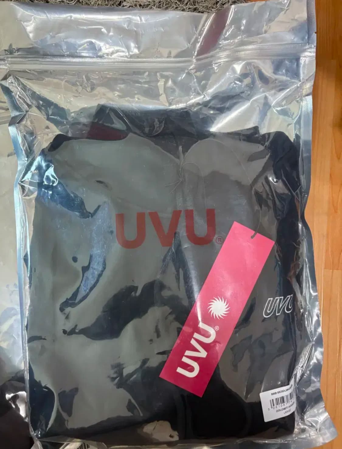 uvu / 돌로미티 블랙 후드티 상품이미지2