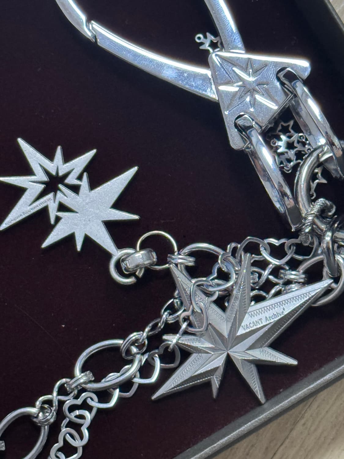 VACANT STAR KEYRING SILVER 상품이미지3