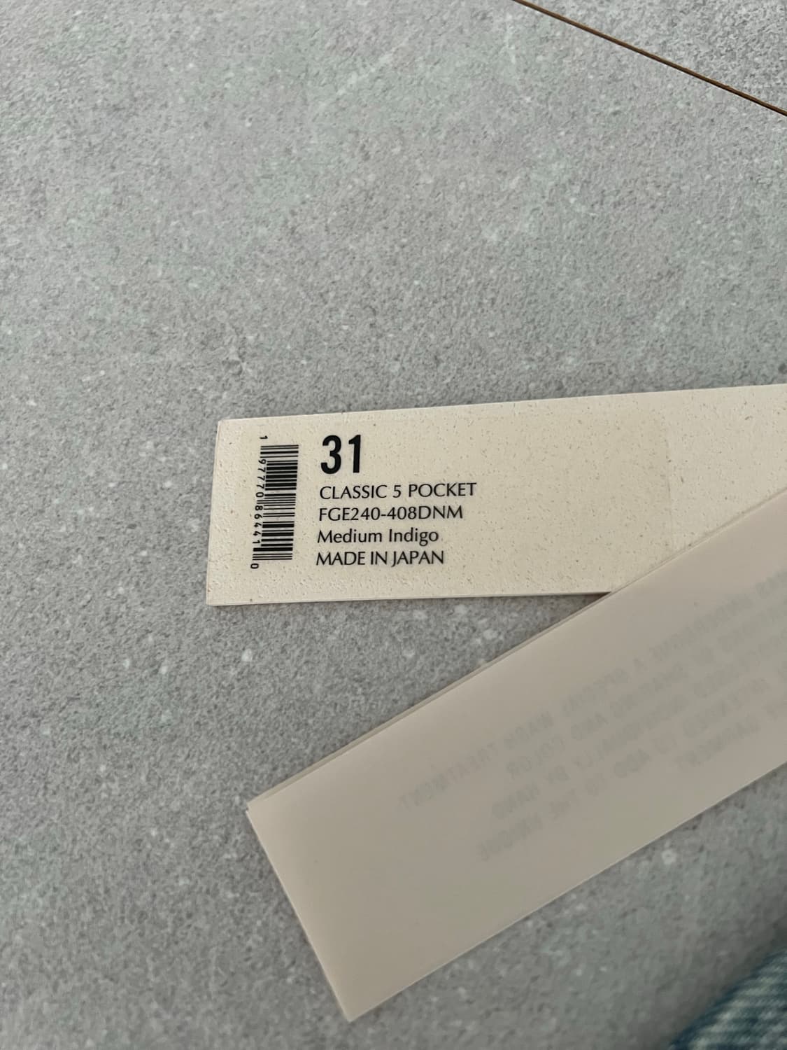 [새제품][31] 피어오브갓 클래식 5포켓 데님 상품이미지3