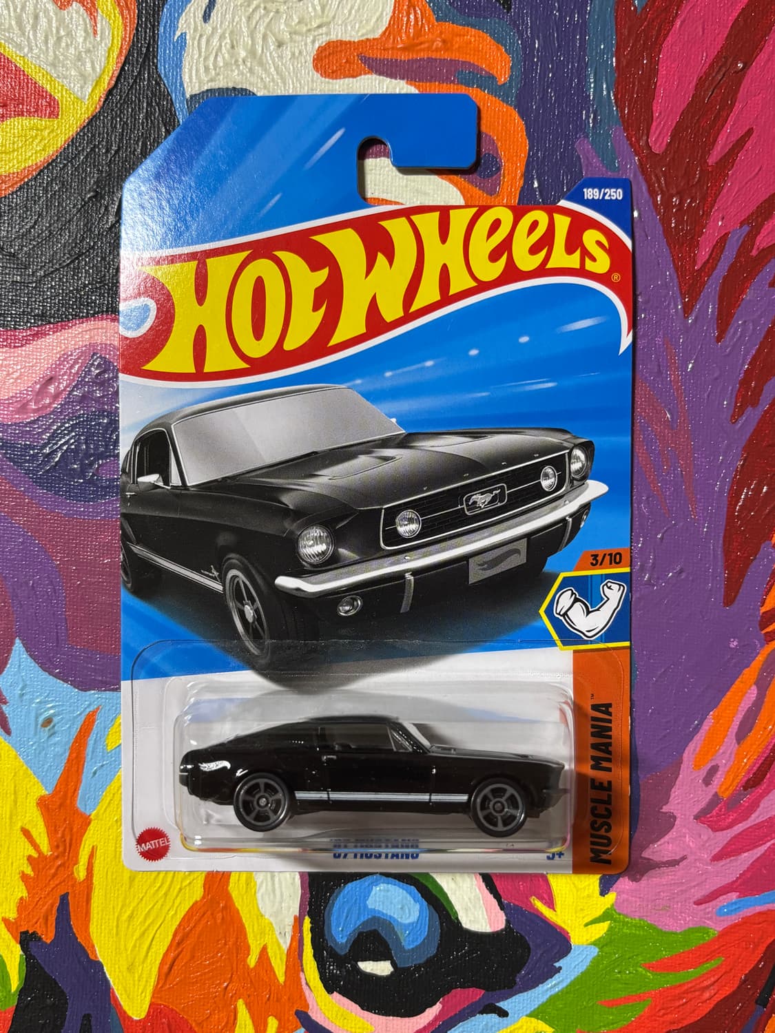 미개봉) 67년식 머스탱 다이캐스트 핫휠 인테리어 소품 상품이미지1