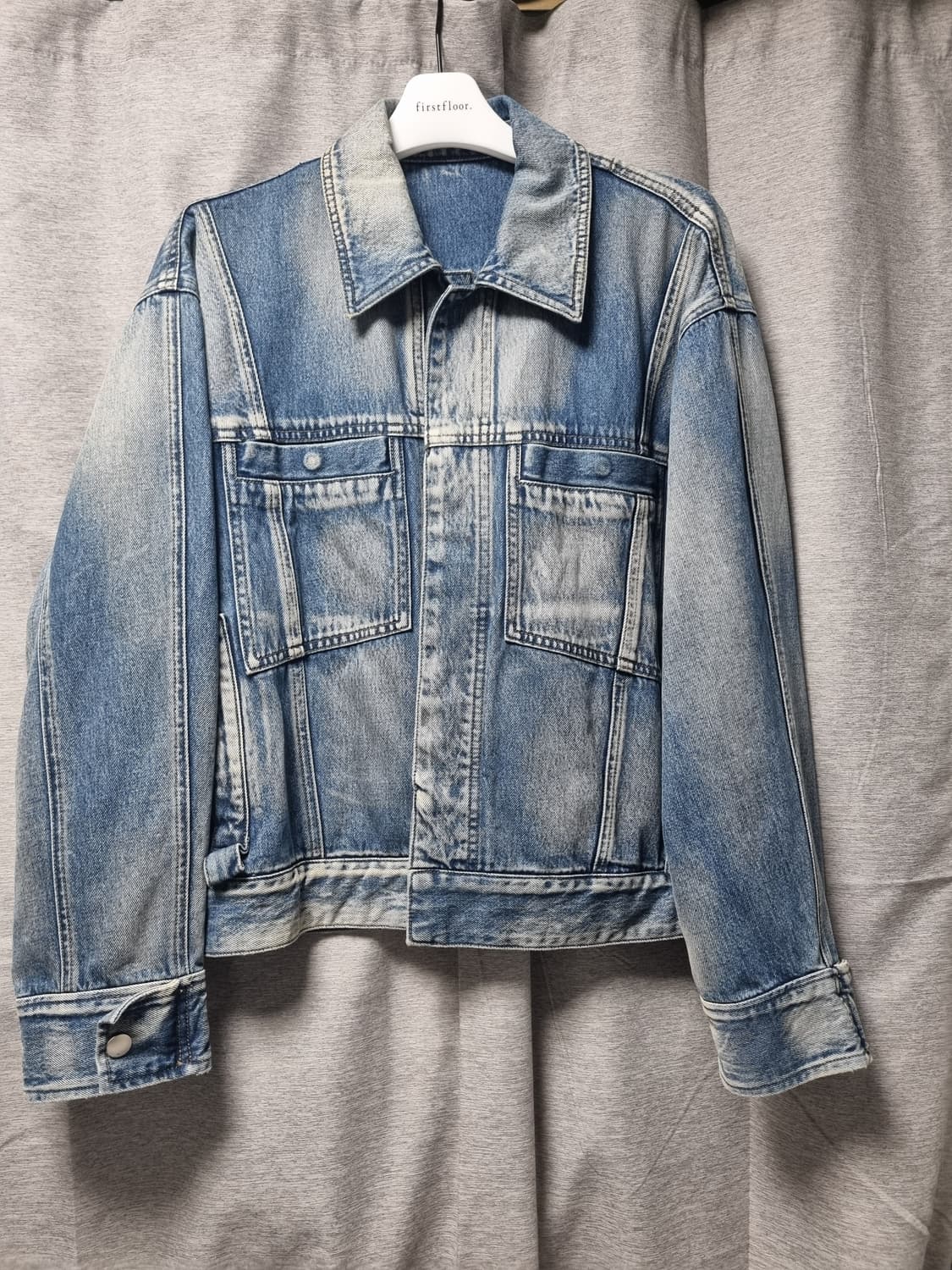 솔리드옴므 22fw 데님 자켓(샘플) 48 사이즈 상품이미지1