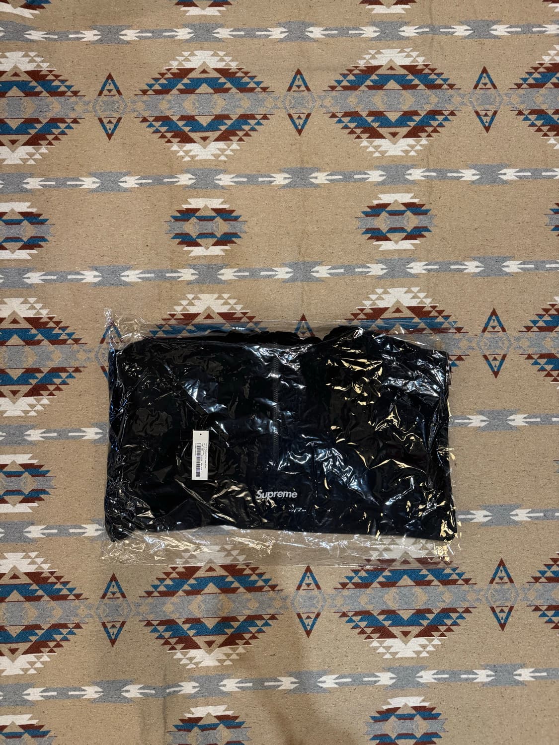 [L] 슈프림 폴라텍 페이스마스크 하프 집 후드 블랙 24FW 상품이미지10